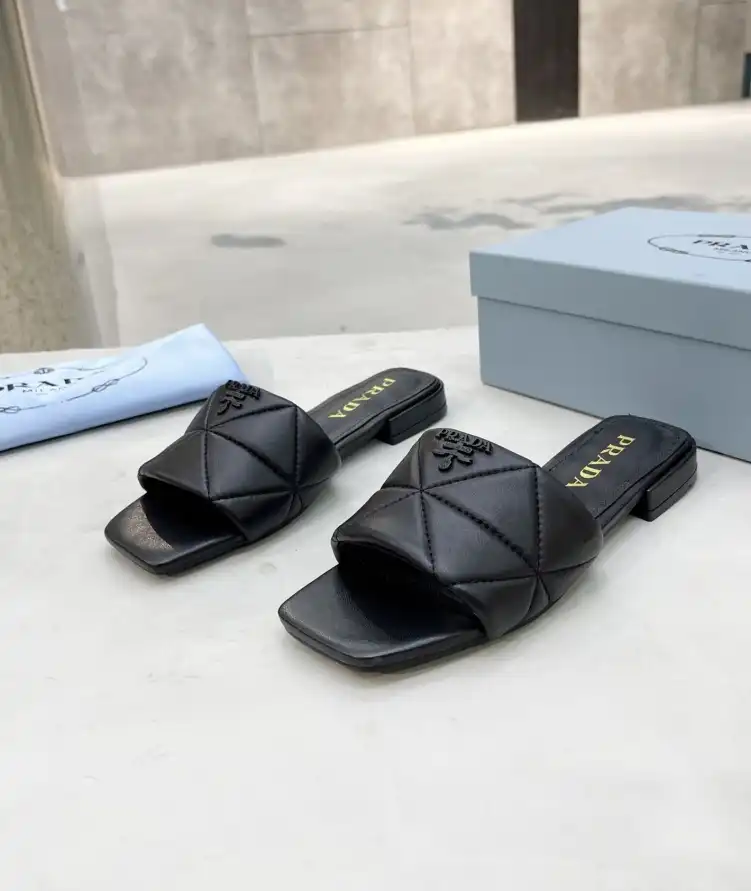 hype Prada Slippers