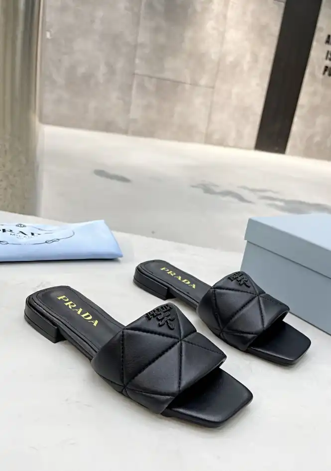 hype Prada Slippers