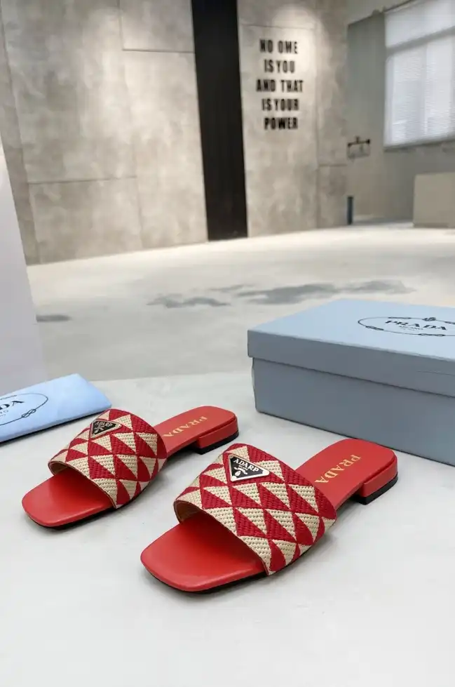 hype Prada Slippers