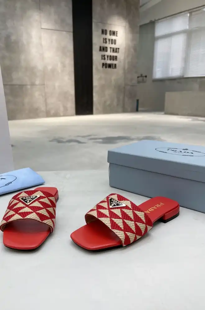 hype Prada Slippers