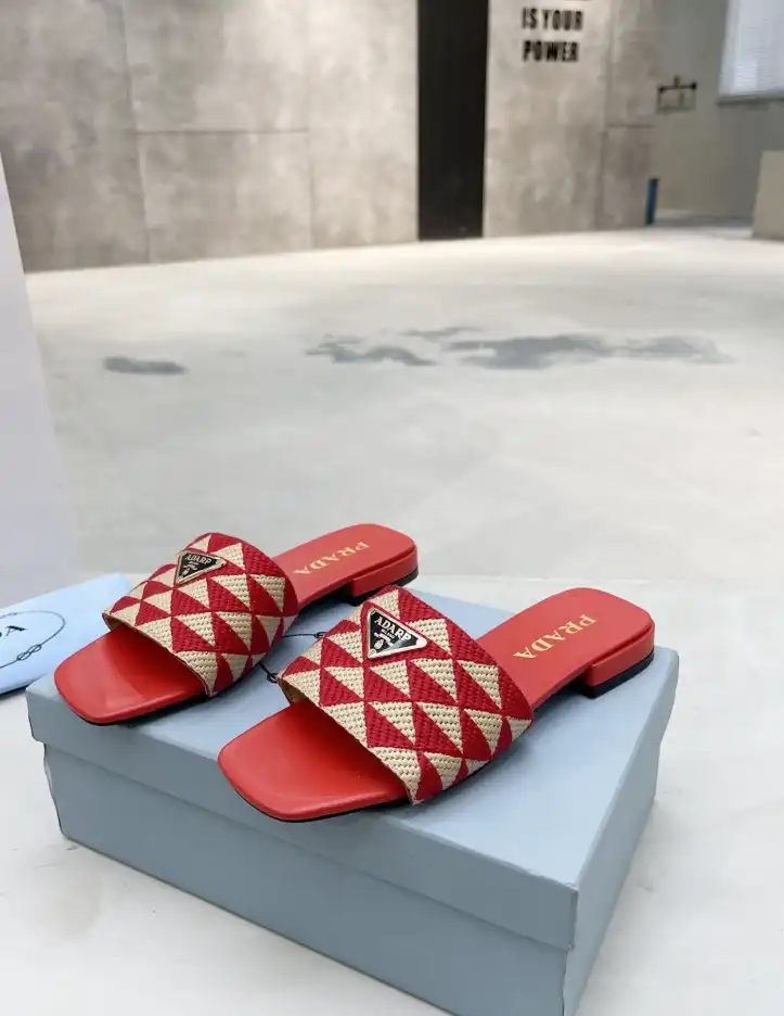 hype Prada Slippers