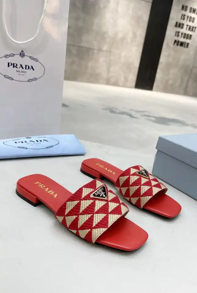 hype Prada Slippers