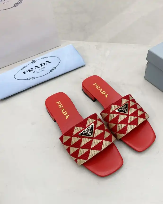 hype Prada Slippers