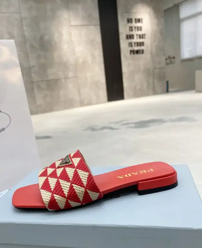 hype Prada Slippers