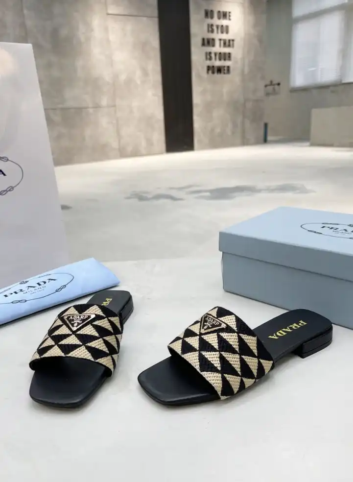 hype Prada Slippers