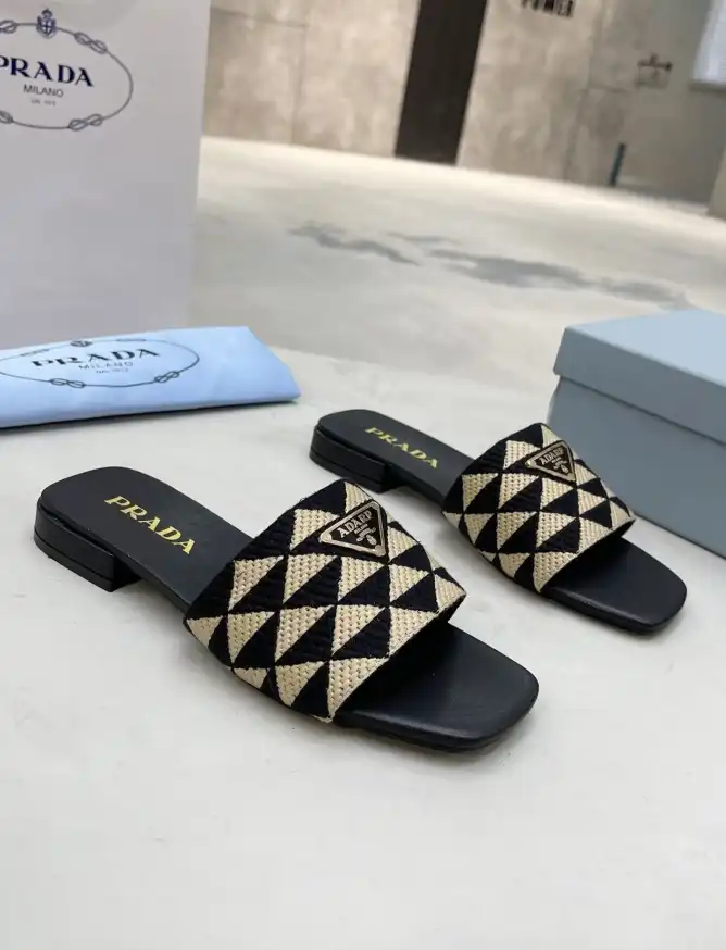 hype Prada Slippers