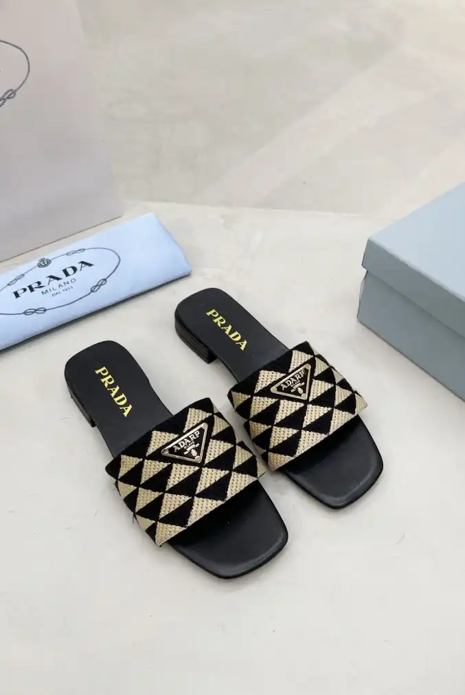 hype Prada Slippers