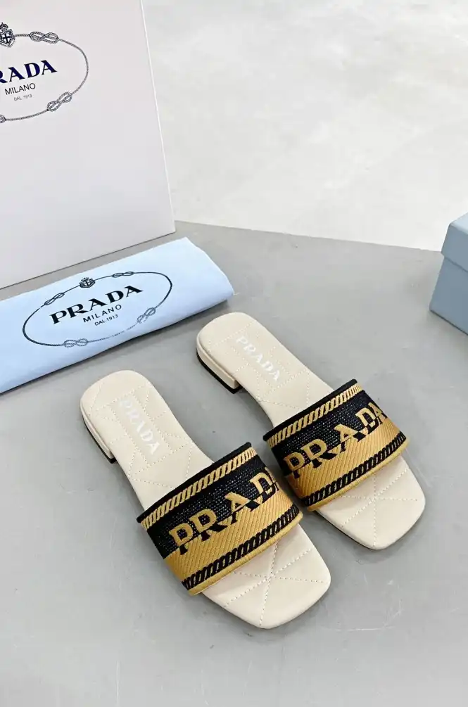 hype Prada Slippers