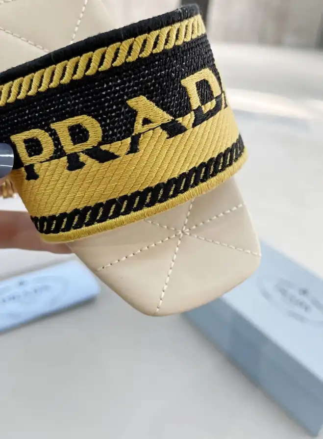 hype Prada Slippers