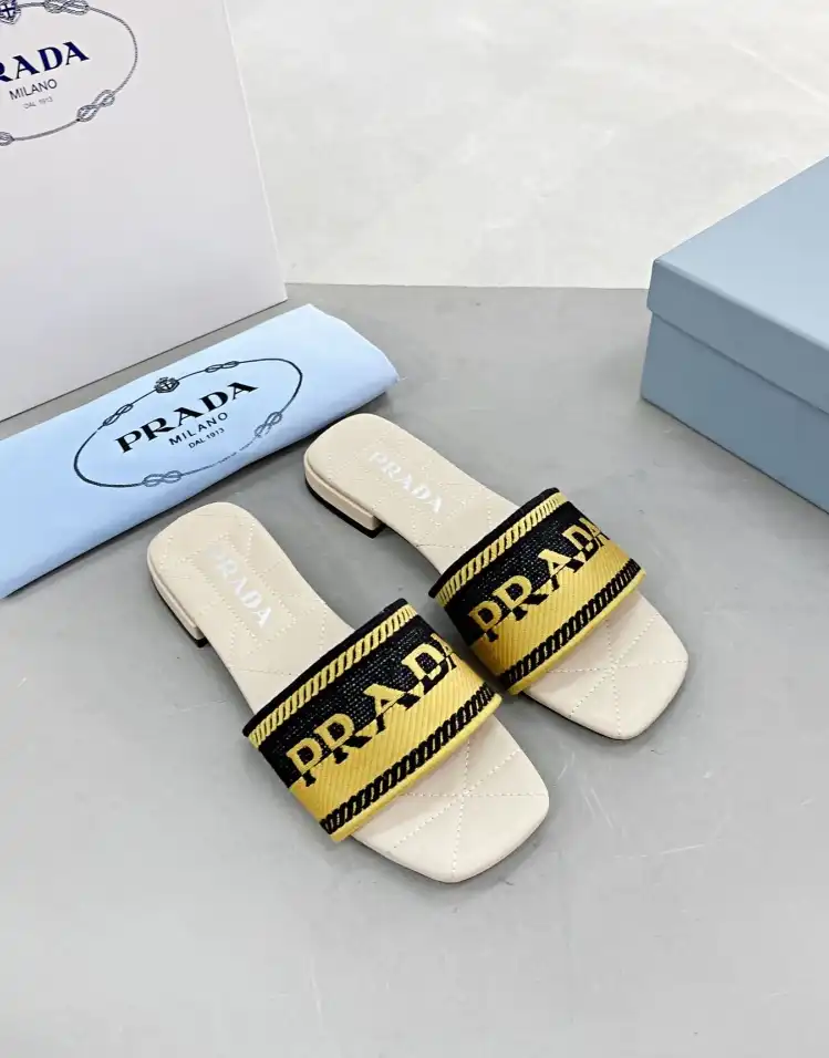 hype Prada Slippers