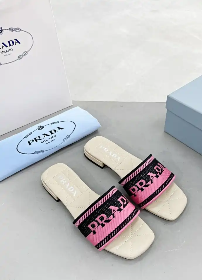 hype Prada Slippers