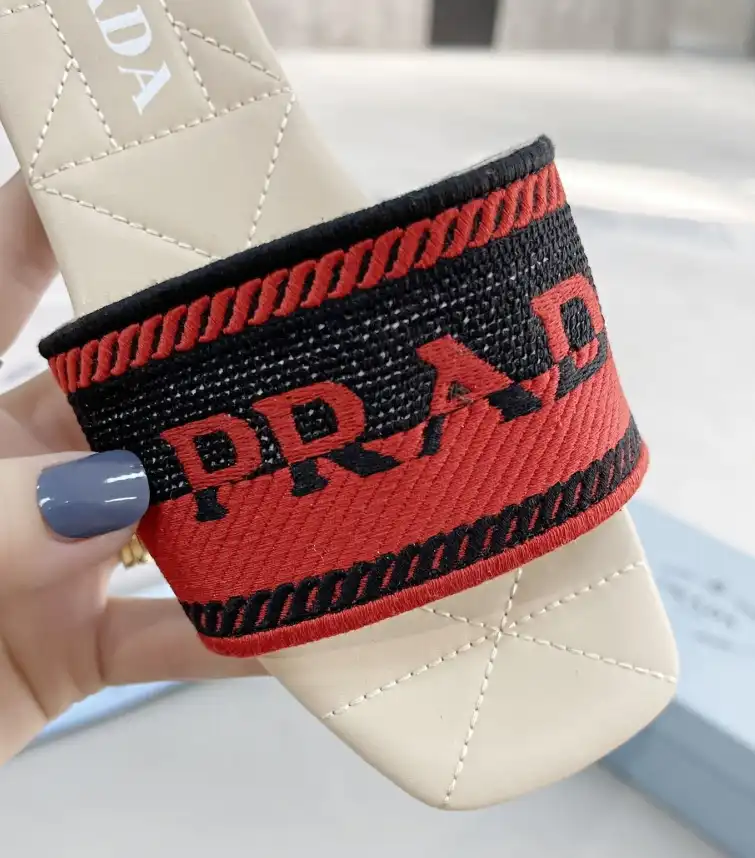 hype Prada Slippers