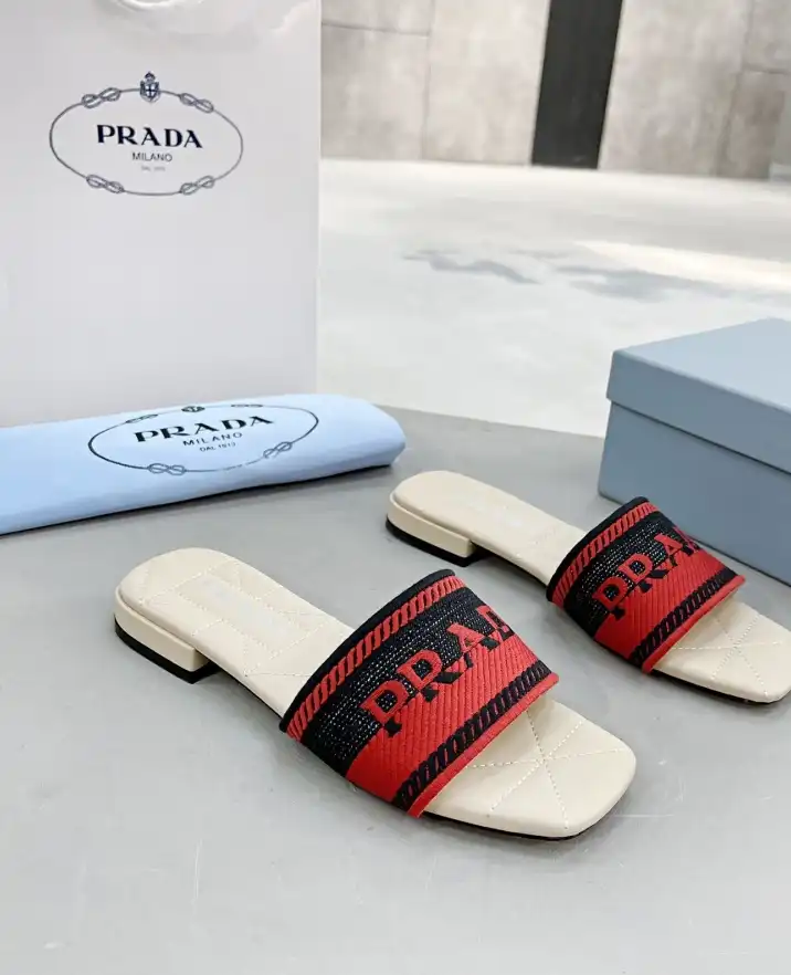 hype Prada Slippers