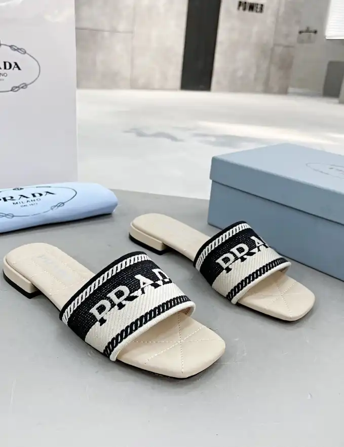 hype Prada Slippers