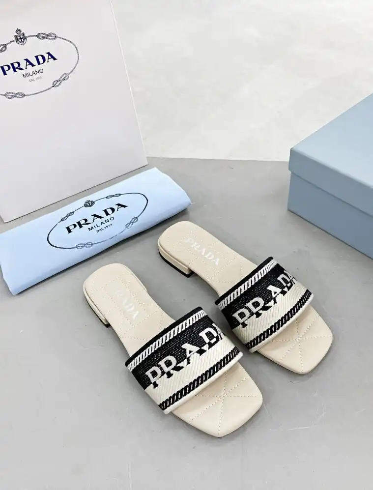 hype Prada Slippers