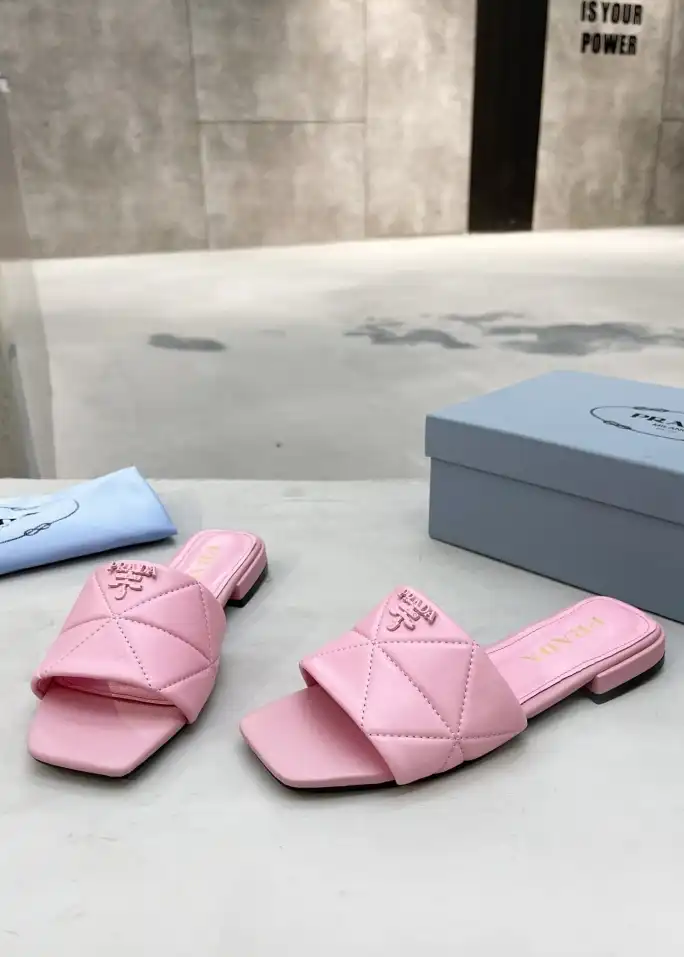 hype Prada Slippers