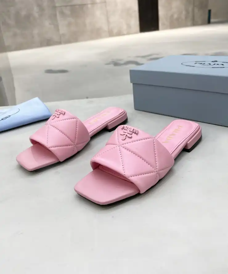 hype Prada Slippers