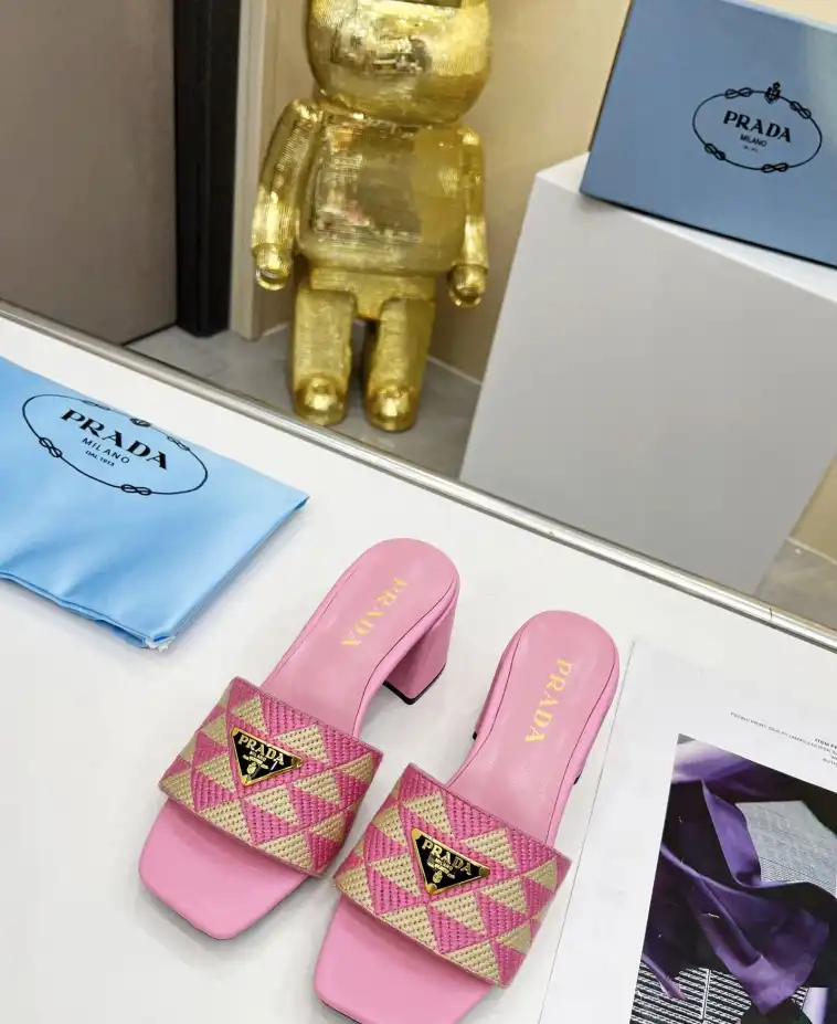 hype Prada Slippers