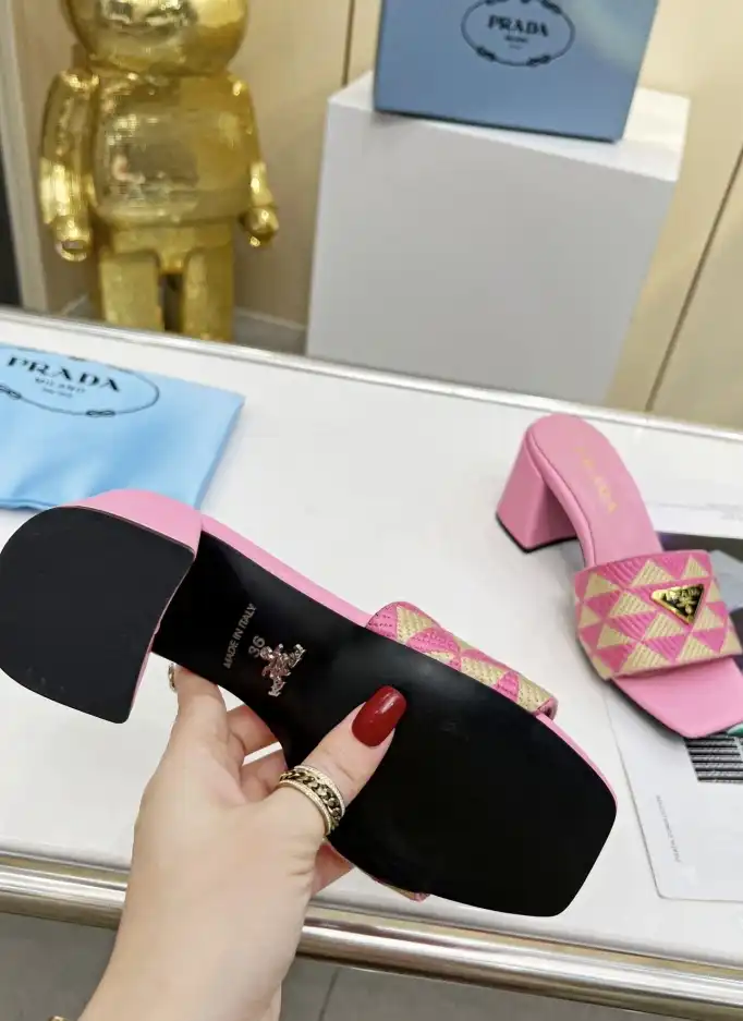 hype Prada Slippers