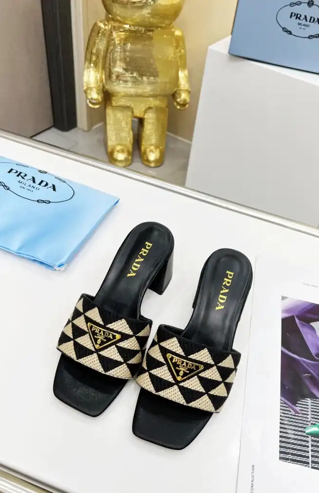 hype Prada Slippers