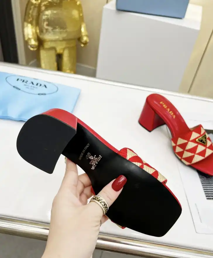 hype Prada Slippers