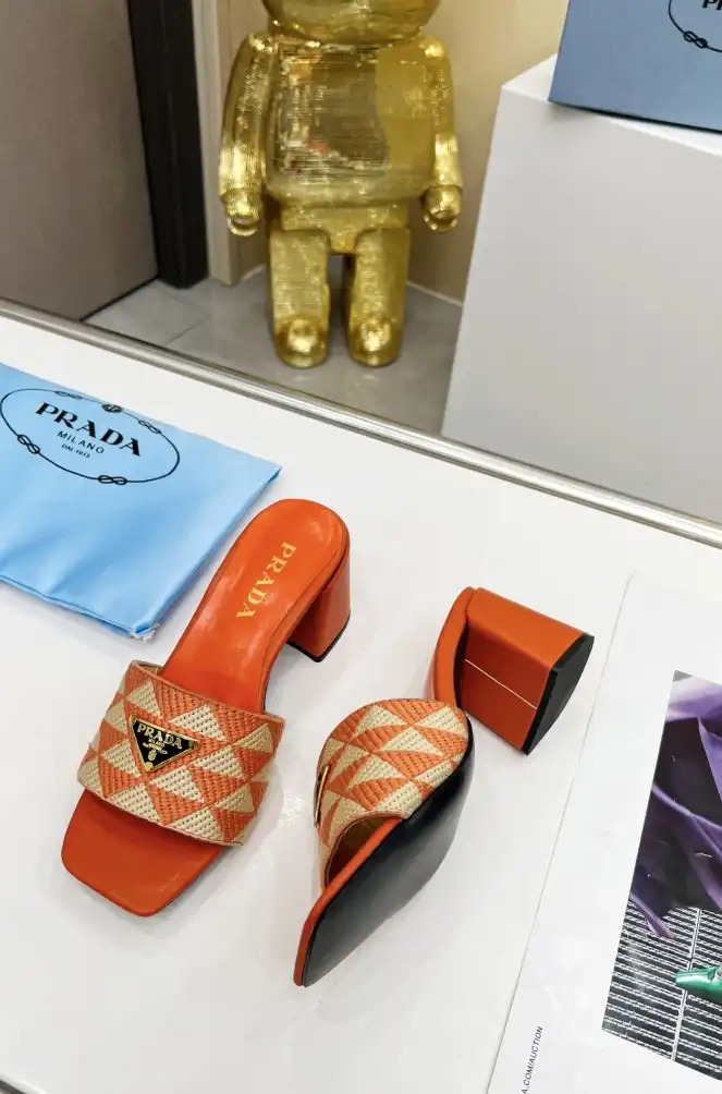 hype Prada Slippers