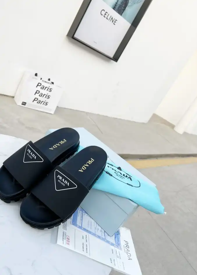 hype Prada Slippers