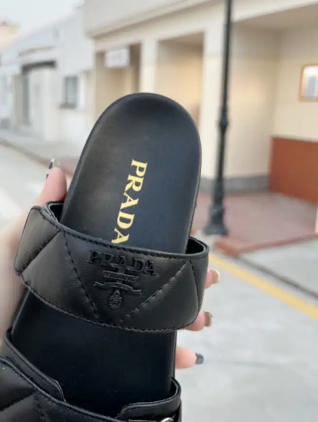 hype Prada Slippers