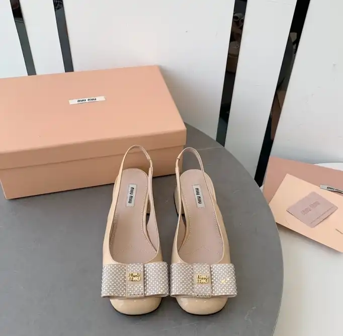 hype Miu Miu Sandals