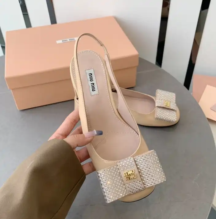 hype Miu Miu Sandals