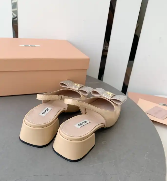 hype Miu Miu Sandals