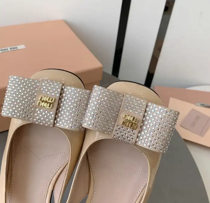 hype Miu Miu Sandals