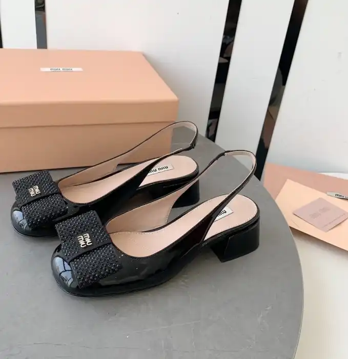 hype Miu Miu Sandals