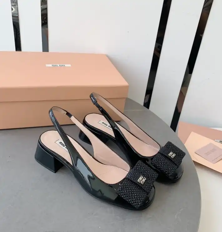 hype Miu Miu Sandals