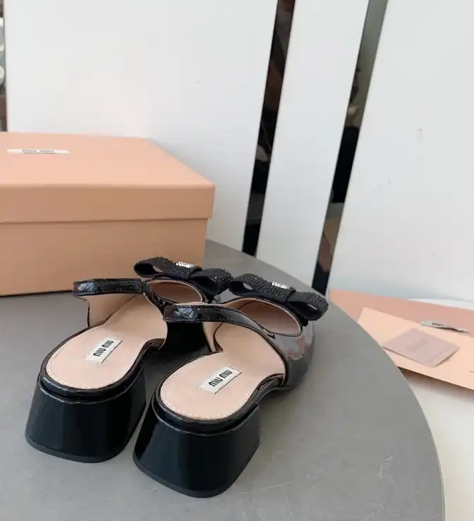 hype Miu Miu Sandals