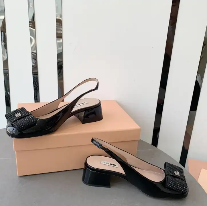 hype Miu Miu Sandals