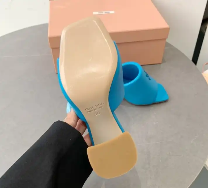 hype Miu Miu Slippers