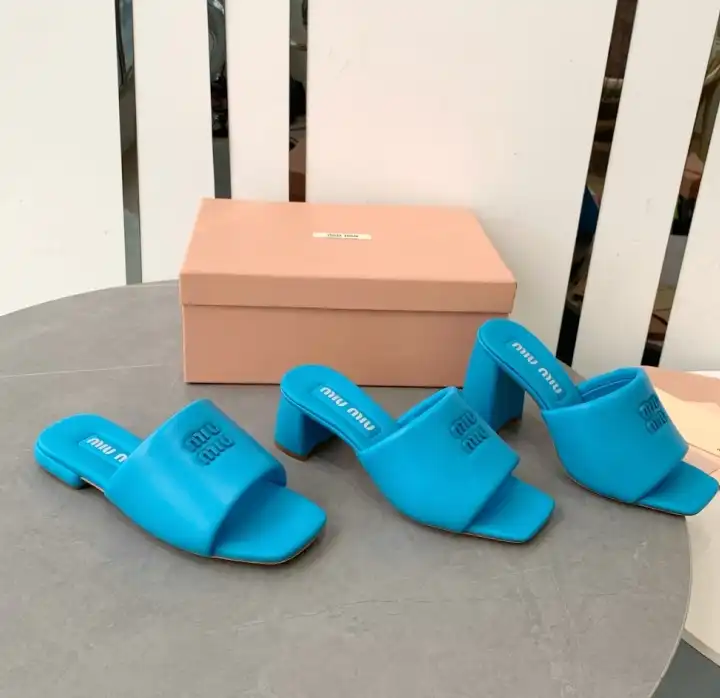 hype Miu Miu Slippers