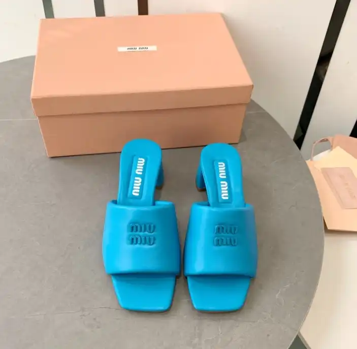 hype Miu Miu Slippers