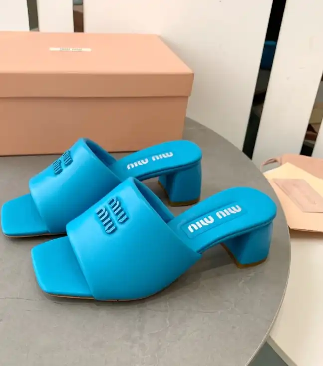 hype Miu Miu Slippers