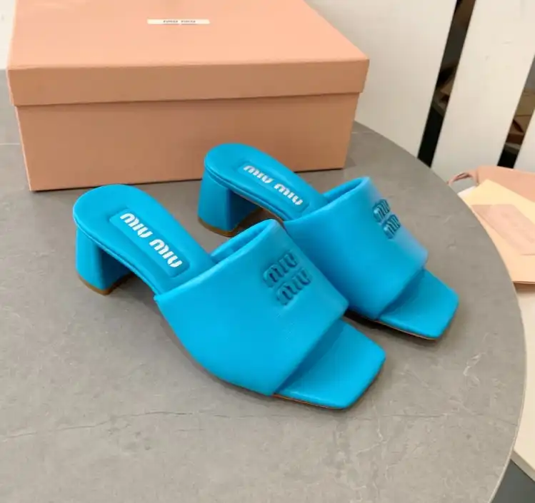 hype Miu Miu Slippers