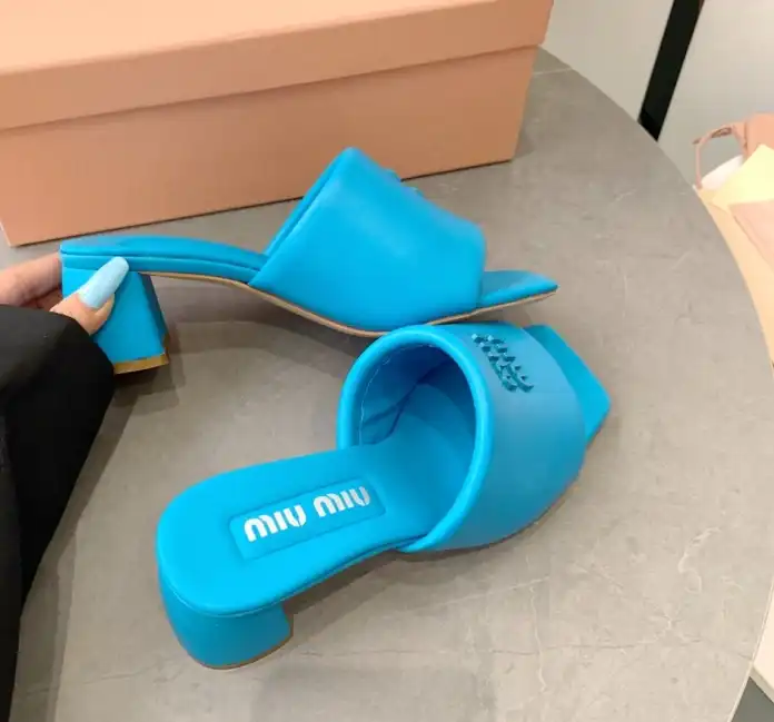 hype Miu Miu Slippers