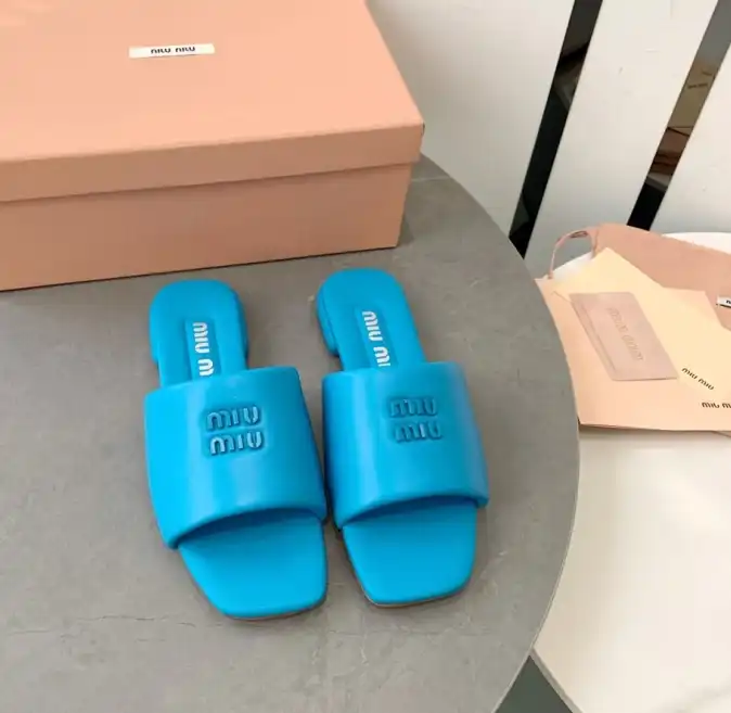 hype Miu Miu Slippers