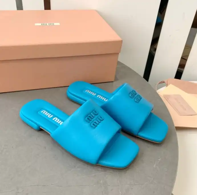 hype Miu Miu Slippers