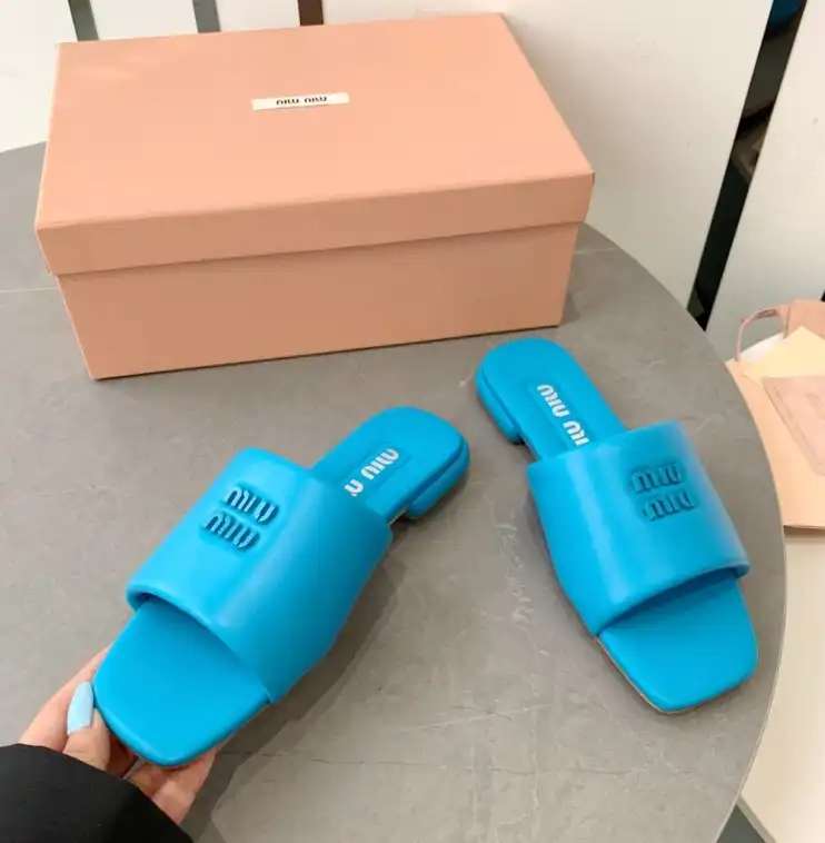 hype Miu Miu Slippers