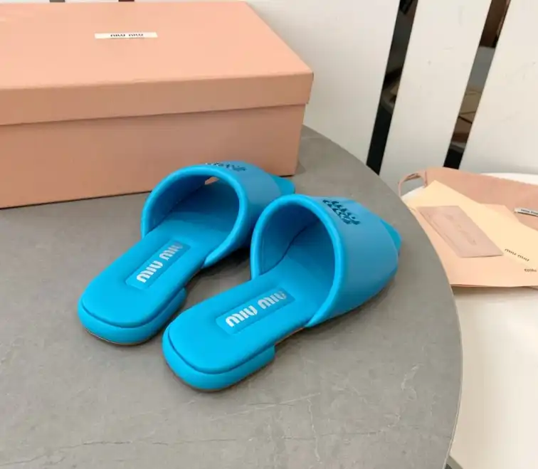 hype Miu Miu Slippers