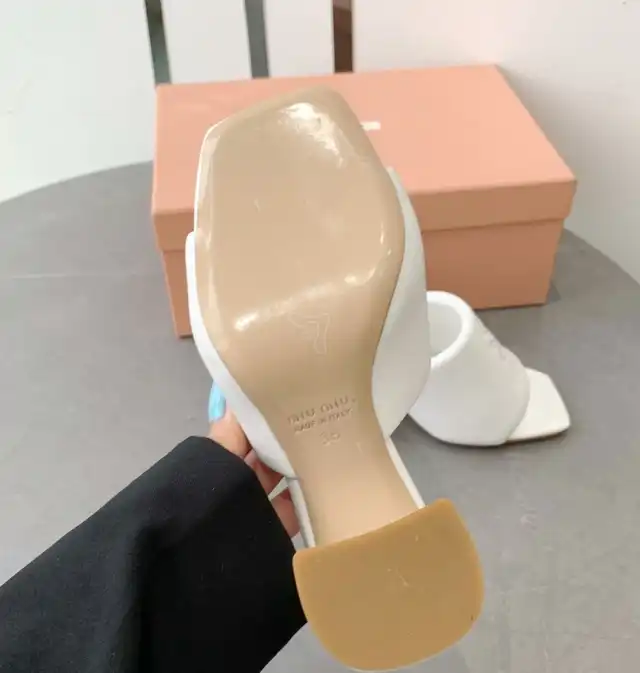 hype Miu Miu Slippers