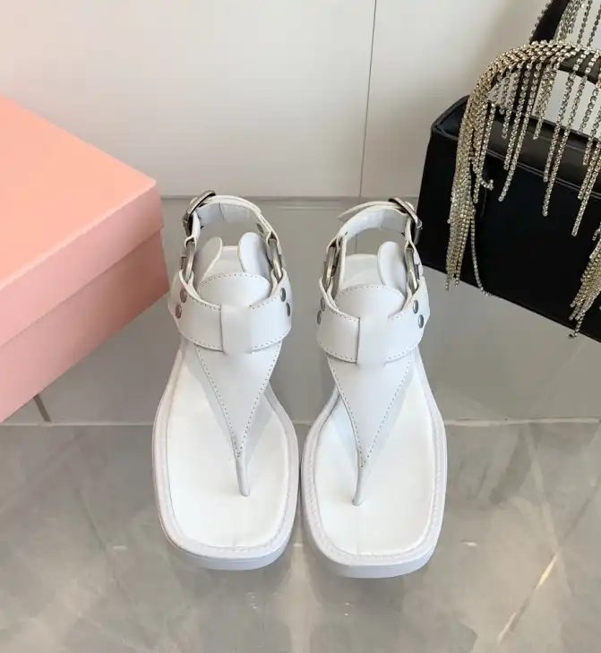 hype Miu Miu Sandals