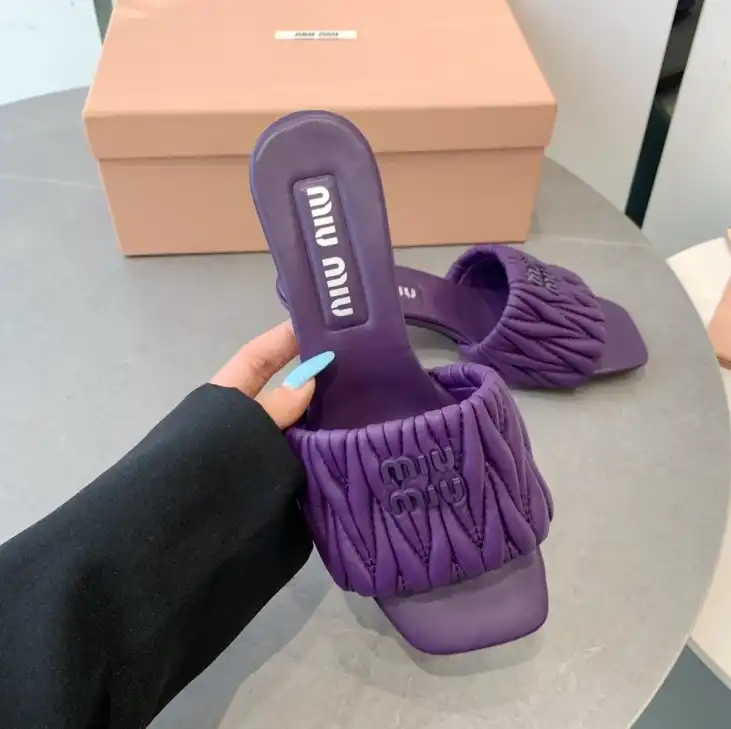 hype Miu Miu Slippers