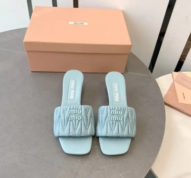 hype Miu Miu Slippers